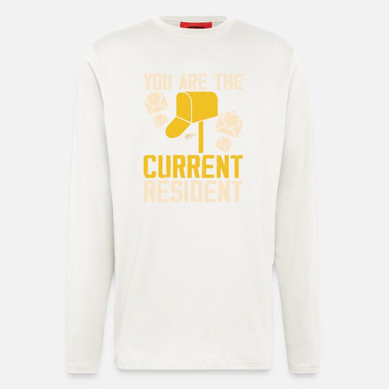 Briefträger Postbote - Langarmshirt - made by SPREAD - OFF WHITE
