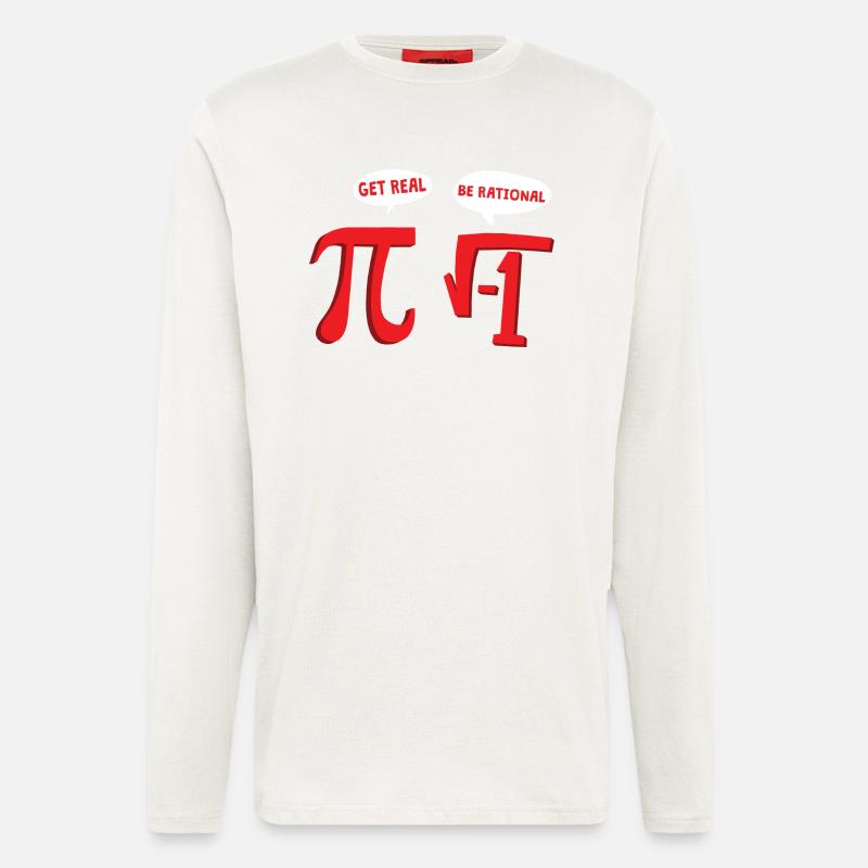 MATHS GETS REAL - Langarmshirt - made by SPREAD  - OFF WHITE