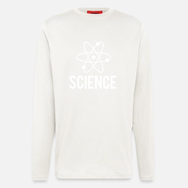 SCIENCE - Longsleeve - made by SPREAD  - OFF WHITE