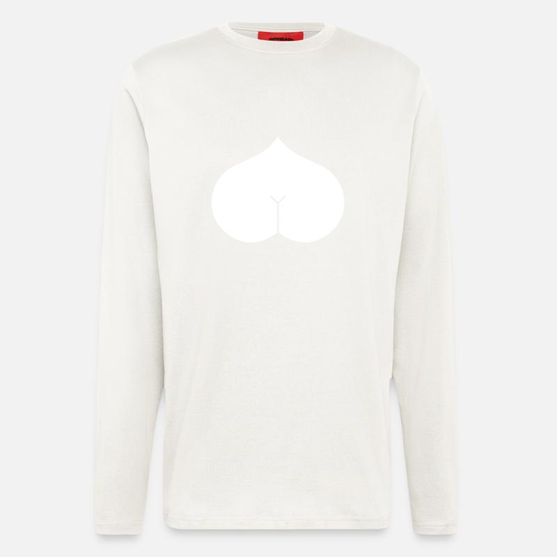 Ass heart butt - Longsleeve - made by SPREAD  - OFF WHITE