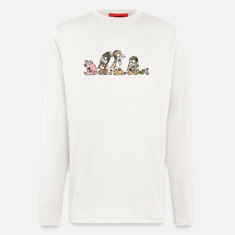 Pepparkakor - Longsleeve - made by SPREAD  - OFF WHITE
