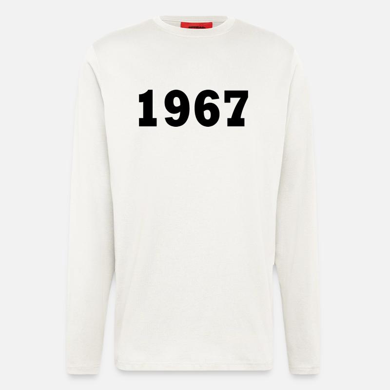 1967 - Langarmshirt - made by SPREAD  - OFF WHITE