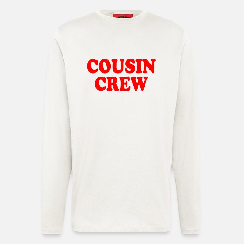Cousin crew - Langarmshirt - made by SPREAD  - OFF WHITE