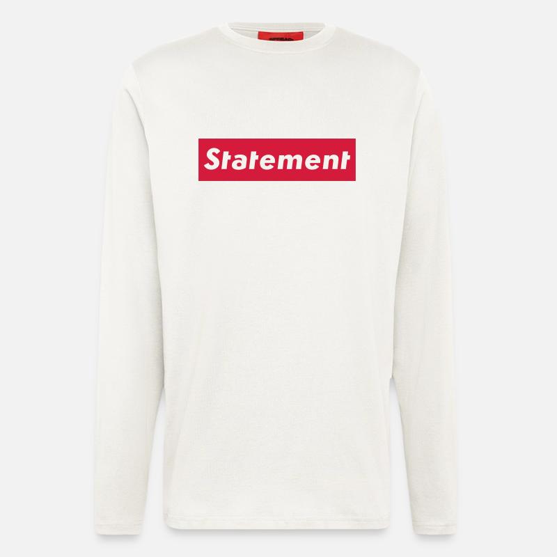 Statement - Longsleeve - made by SPREAD  - OFF WHITE