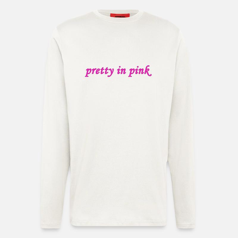 Hübsch in Pink - Langarmshirt - made by SPREAD  - OFF WHITE
