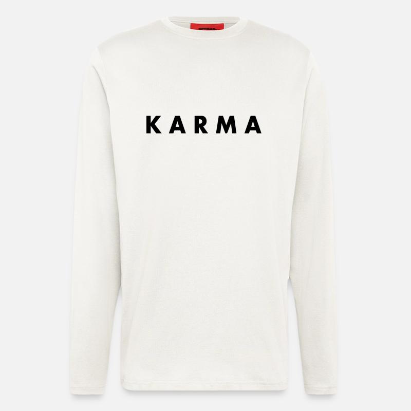 Karma - Langarmshirt - made by SPREAD  - OFF WHITE