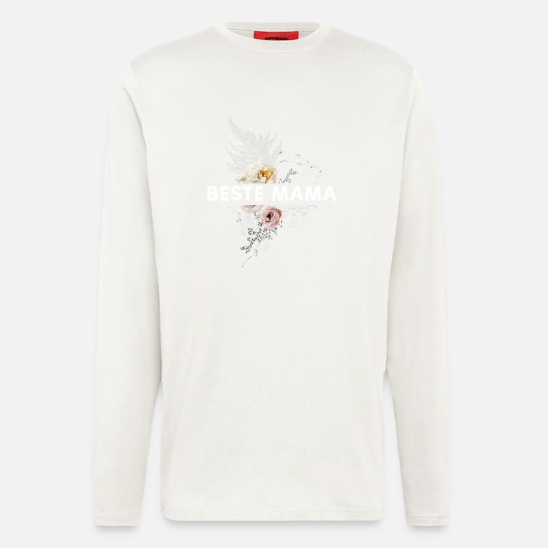 Beste Mama - Langarmshirt - made by SPREAD  - OFF WHITE
