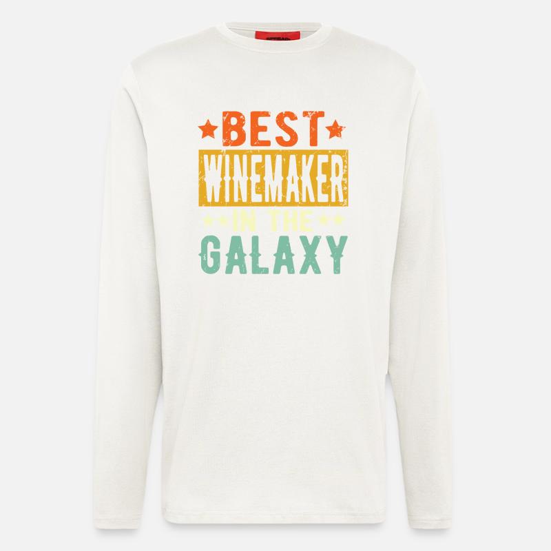 Best Winemaker ever Winemaker Gift - Longsleeve - made by SPREAD  - OFF WHITE