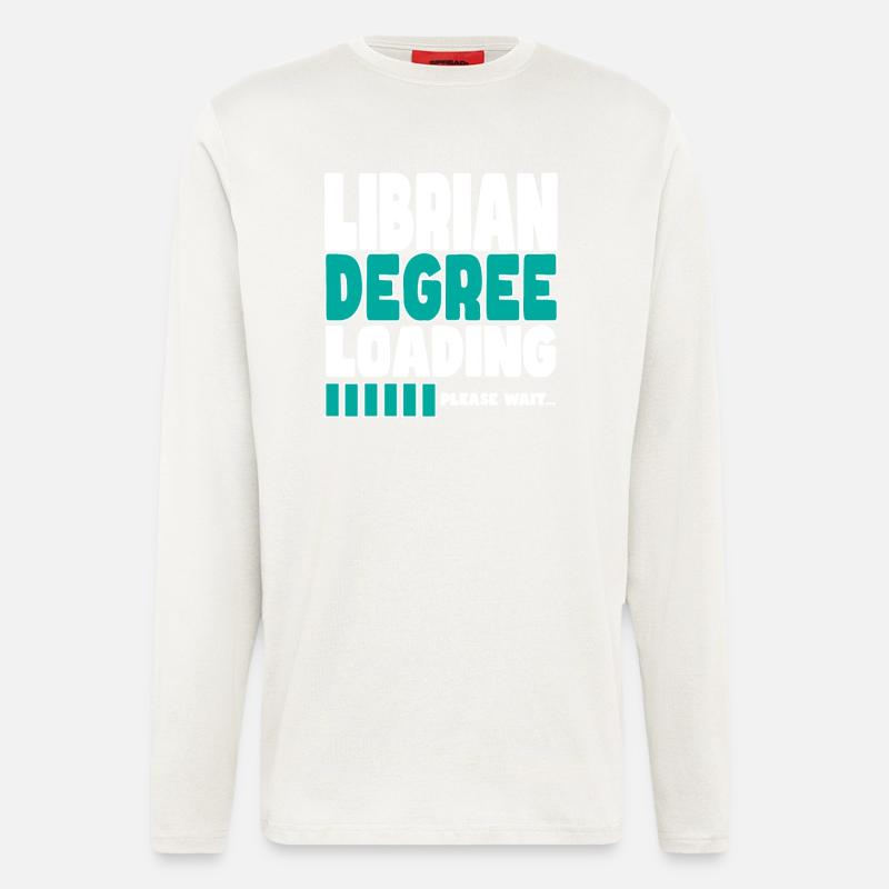Librarian invites training - Longsleeve - made by SPREAD  - OFF WHITE