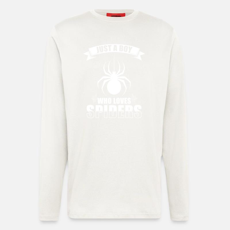 Jumping Spider Saying - Longsleeve - made by SPREAD - OFF WHITE
