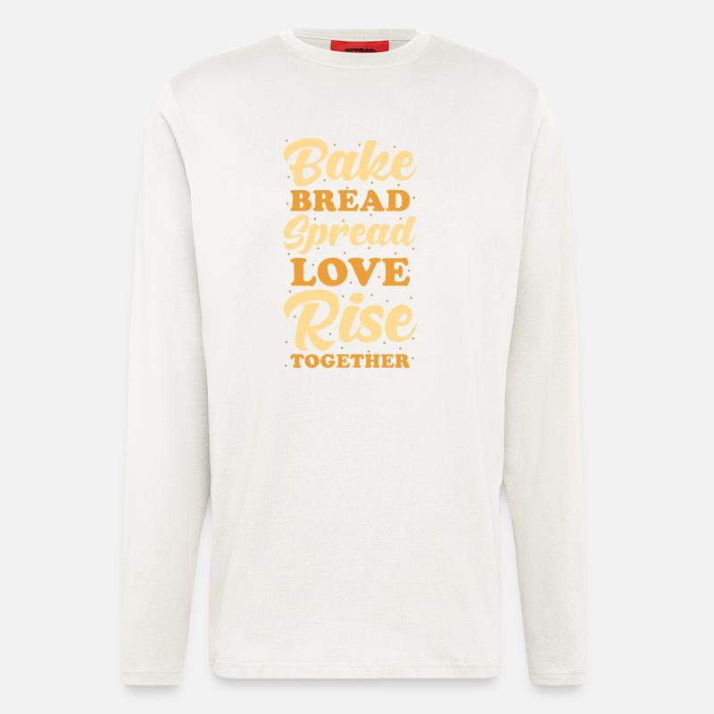 Bread Baker Baking - Longsleeve - made by SPREAD  - OFF WHITE