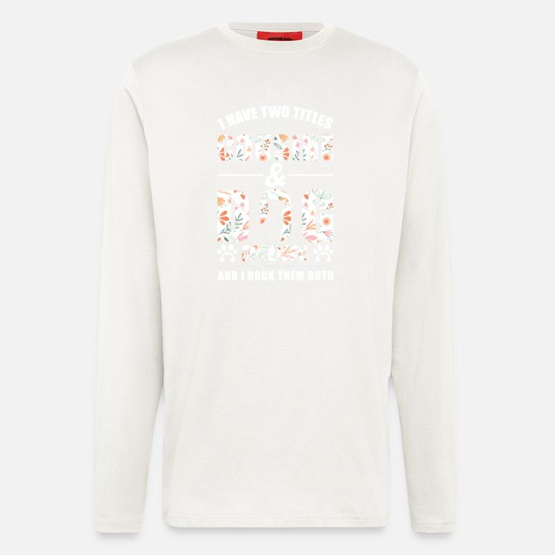 Cousine & Hunde Mama - Langarmshirt - made by SPREAD - OFF WHITE
