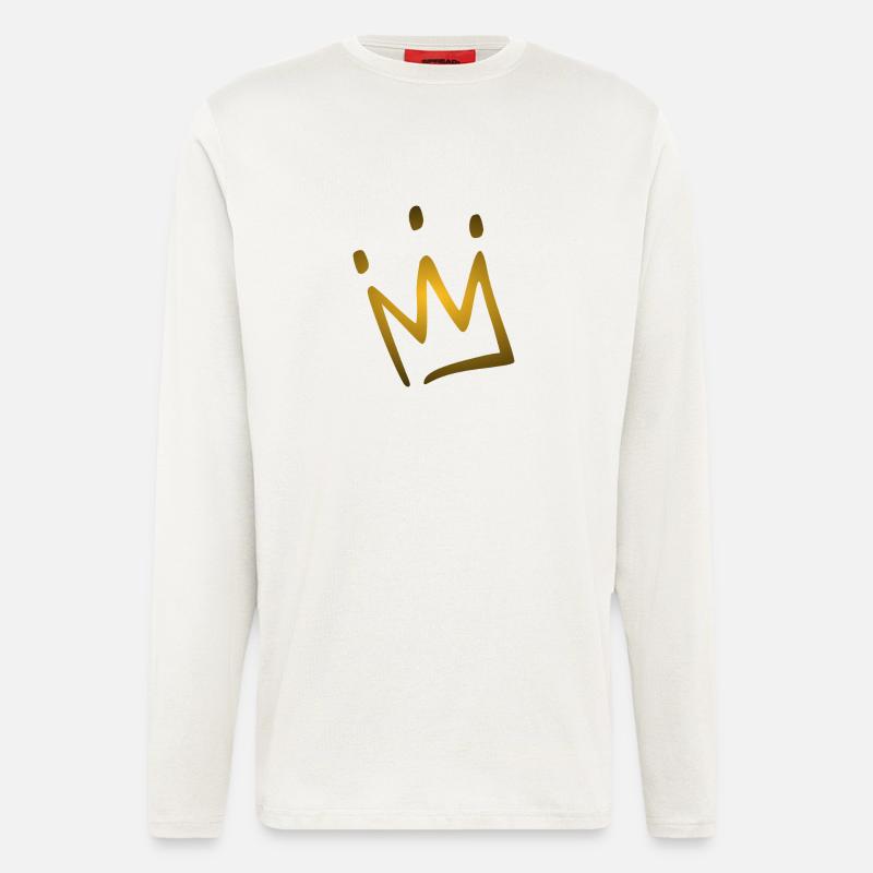 Krone - Langarmshirt - made by SPREAD  - OFF WHITE