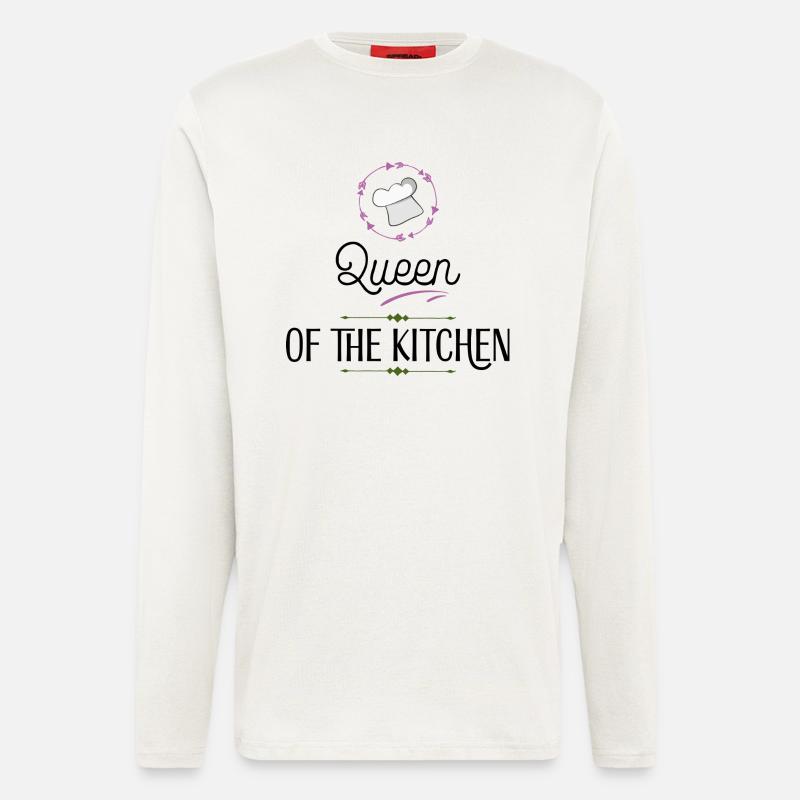 Kochen - Langarmshirt - made by SPREAD - OFF WHITE
