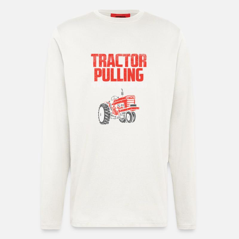 Tractor Pulling Saison Fan - Langarmshirt - made by SPREAD  - undefined
