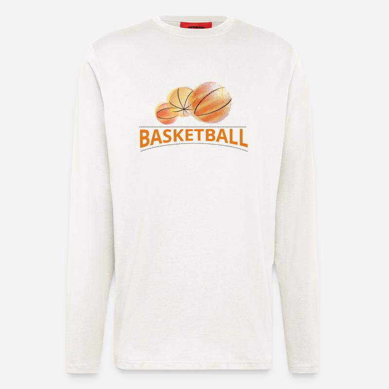 basket - Langarmshirt - made by SPREAD  - OFF WHITE