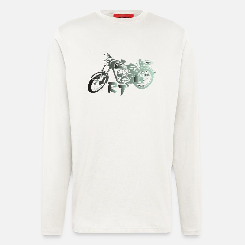 MZ RT - Langarmshirt - made by SPREAD  - OFF WHITE