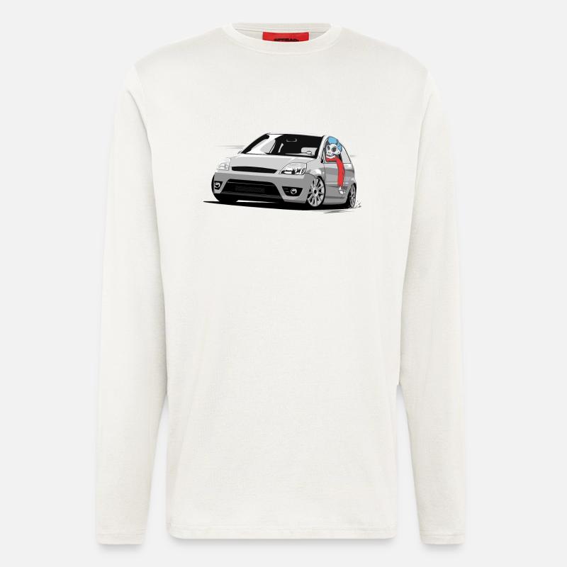 Fiesta 6 ST Skulldriver - Langarmshirt - made by SPREAD  - OFF WHITE