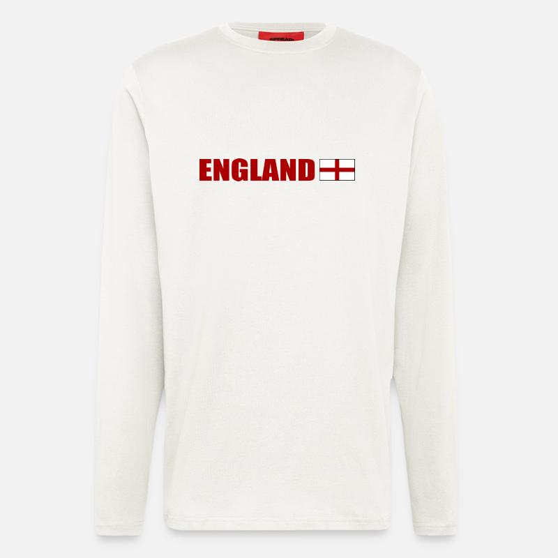 England - Langarmshirt - made by SPREAD  - OFF WHITE