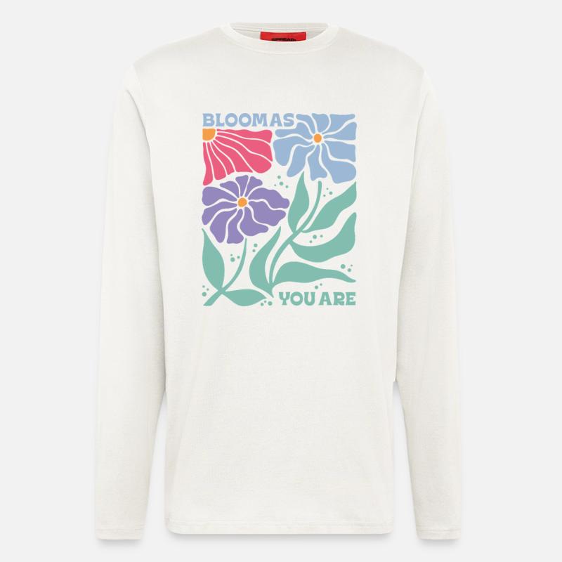 Bloom - Langarmshirt - made by SPREAD  - OFF WHITE