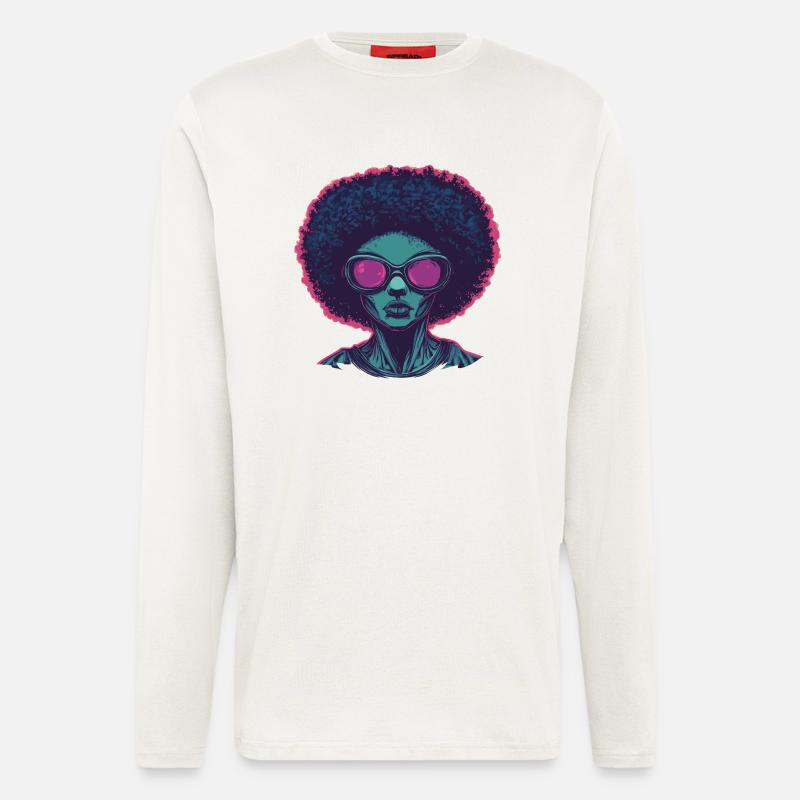 Disco - Langarmshirt - made by SPREAD  - OFF WHITE