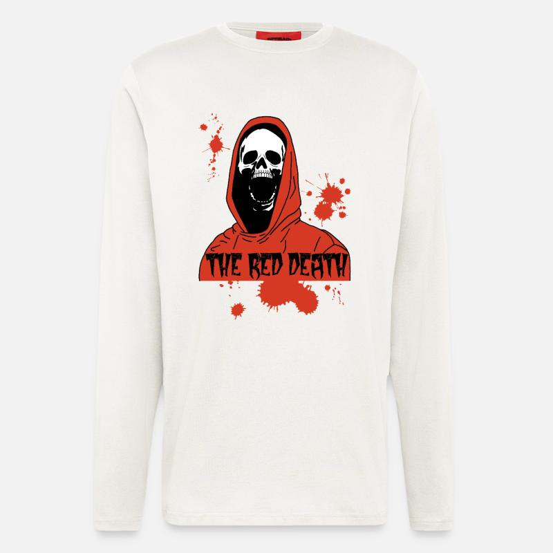 Der Rote Tod - Langarmshirt - made by SPREAD  - OFF WHITE