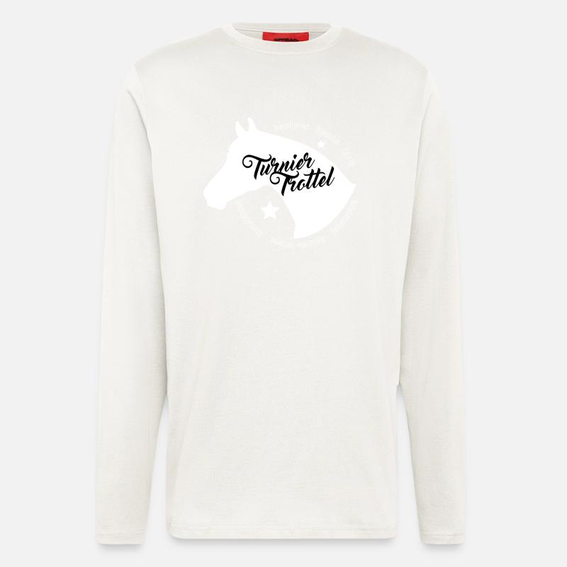 Turniertrottel - Langarmshirt - made by SPREAD - OFF WHITE