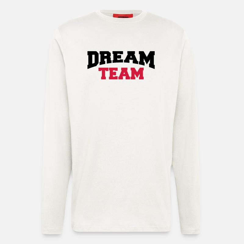 Dream Team - Langarmshirt - made by SPREAD  - OFF WHITE