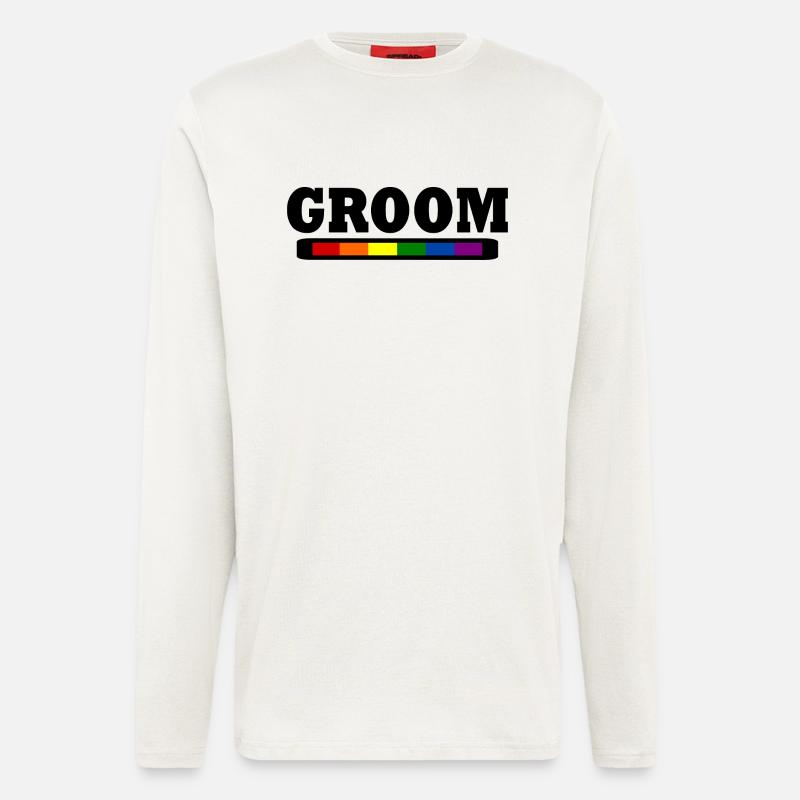 Groom - Langarmshirt - made by SPREAD  - OFF WHITE