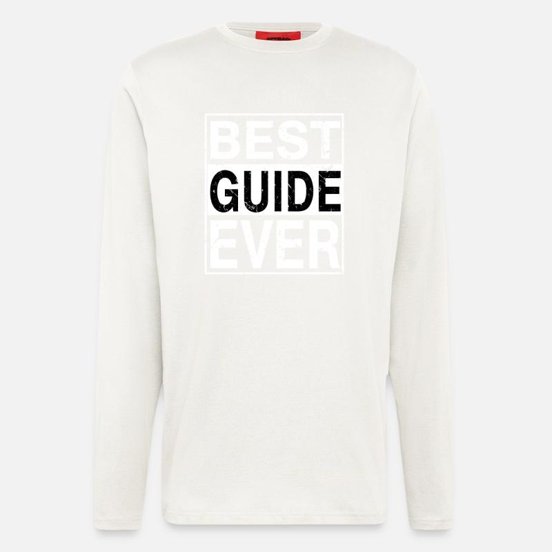 Best Guide ever Guide Gift - Longsleeve - made by SPREAD  - OFF WHITE