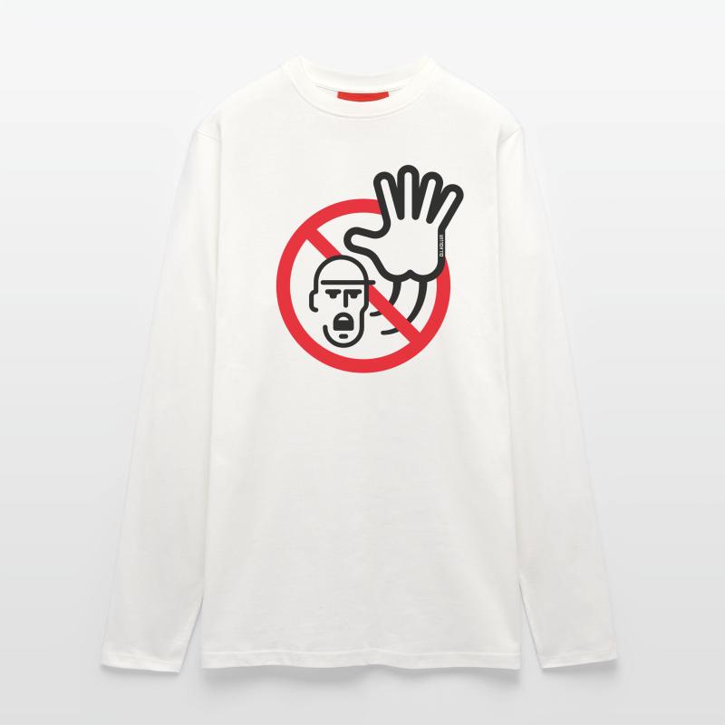 Warning Sign / Caution / Stop (Symbol / 2C) Longsleeve - made by SPREAD 