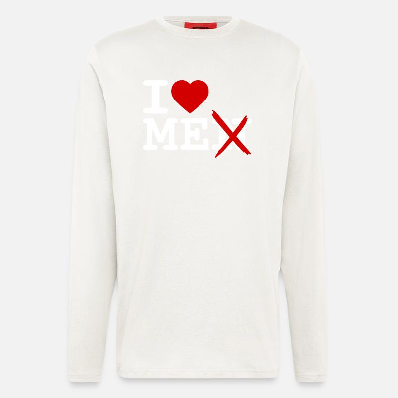 I love me - Longsleeve - made by SPREAD  - OFF WHITE