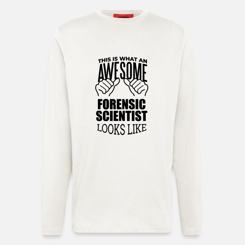 Forensic Science - Longsleeve - made by SPREAD  - OFF WHITE