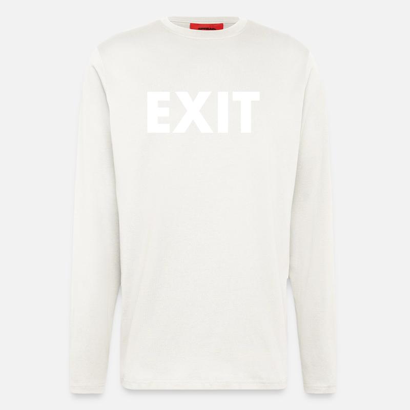 Exit - Longsleeve - made by SPREAD  - OFF WHITE