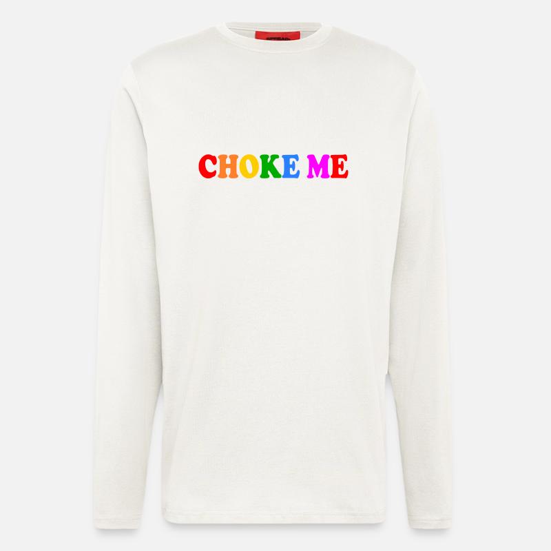 Choke me - Longsleeve - made by SPREAD  - OFF WHITE