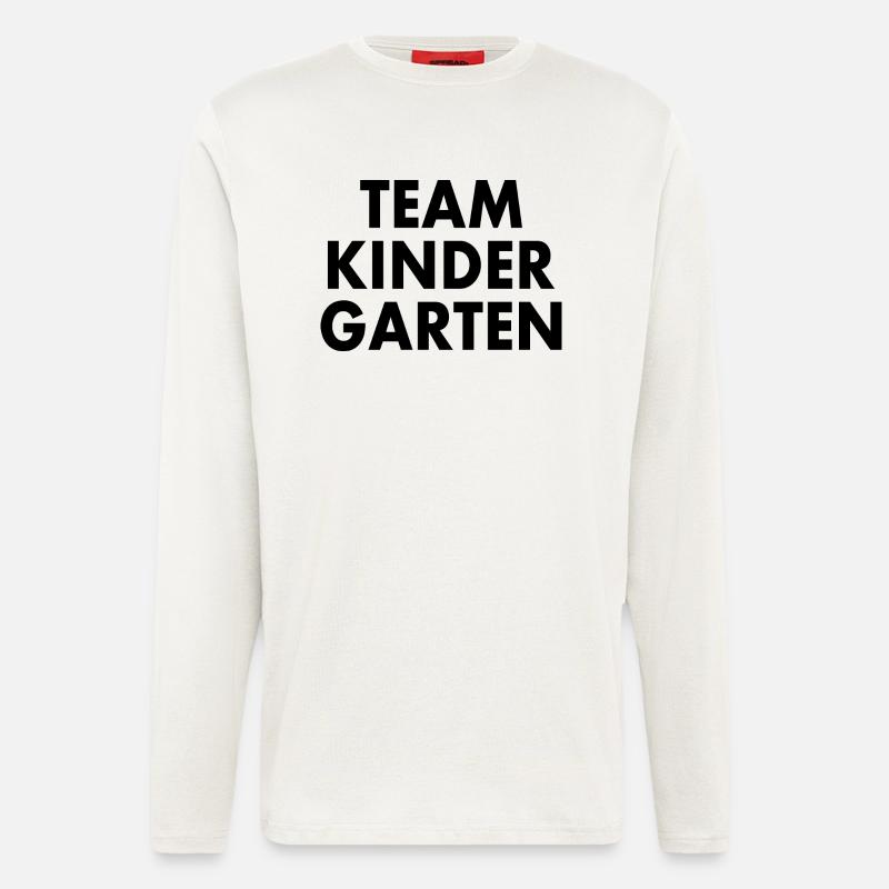 Team kindergarten - Langarmshirt - made by SPREAD  - OFF WHITE