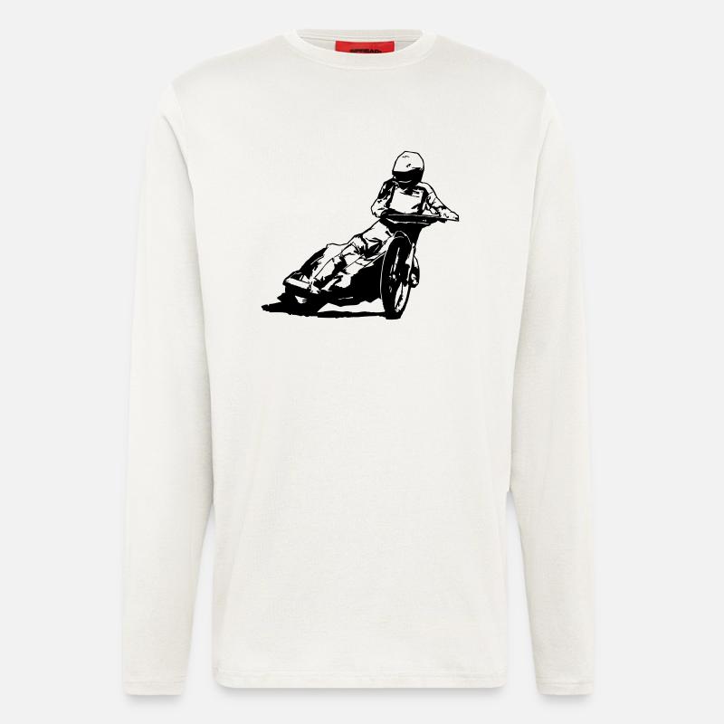 Speedway Racer - Longsleeve - made by SPREAD  - OFF WHITE