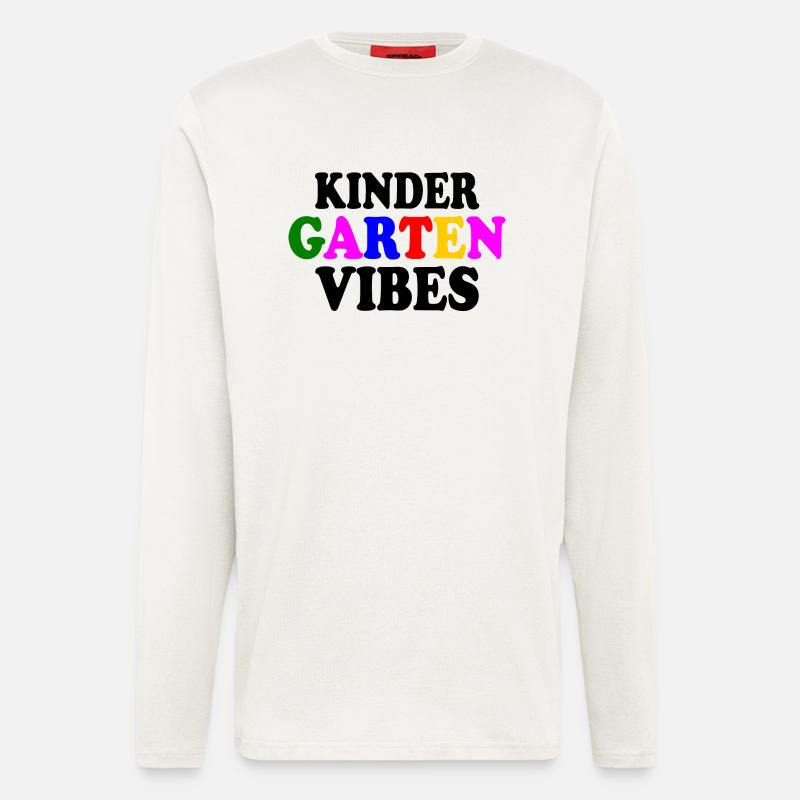 kindergarten vibes - Langarmshirt - made by SPREAD  - OFF WHITE