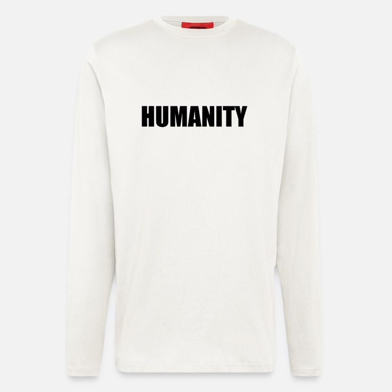 Humanity - Langarmshirt - made by SPREAD  - OFF WHITE