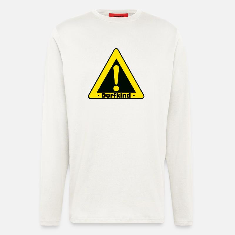 Dorfkind (25) - Langarmshirt - made by SPREAD  - OFF WHITE