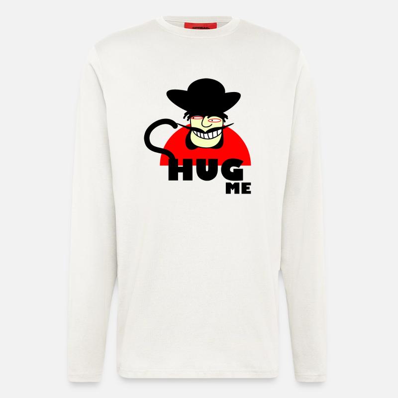 Mr. Hug - Langarmshirt - made by SPREAD - OFF WHITE