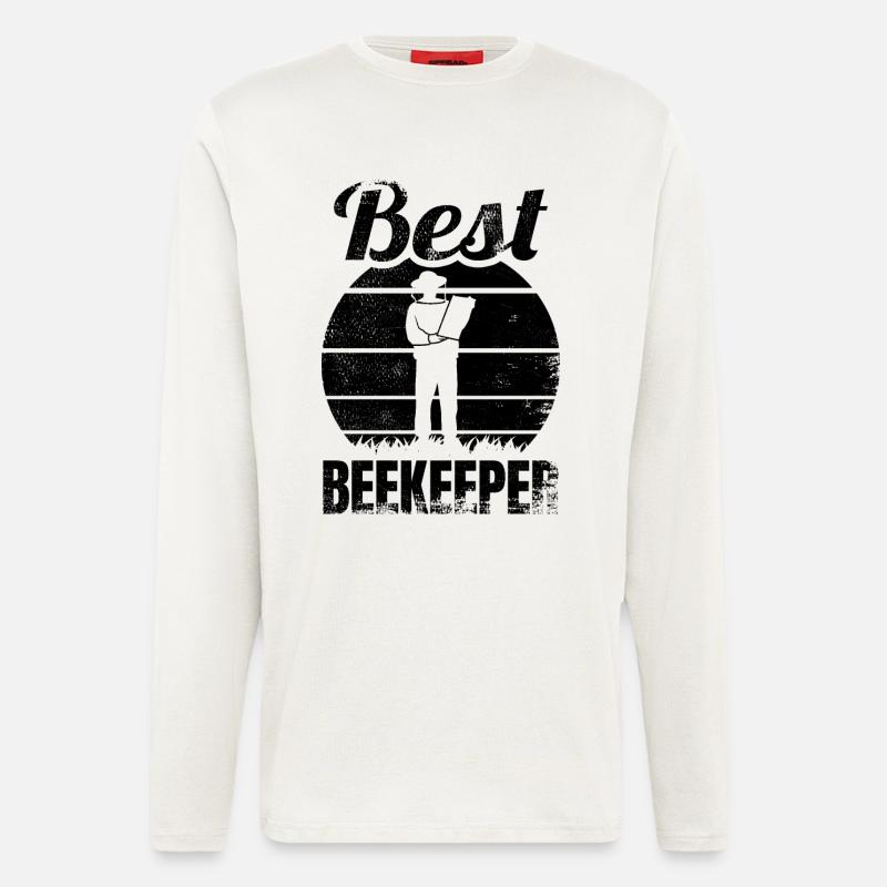 Bester Imker - Langarmshirt - made by SPREAD  - OFF WHITE