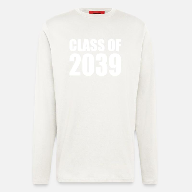 Class of 2039 - Langarmshirt - made by SPREAD  - OFF WHITE