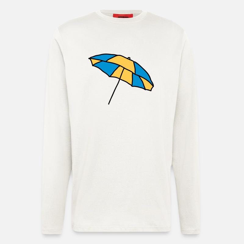 Sonnenschirm - Langarmshirt - made by SPREAD  - OFF WHITE