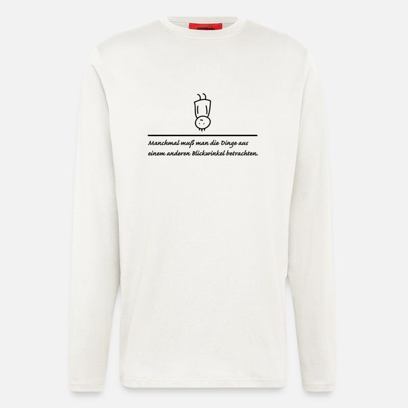 anderer Blickwinkel - Langarmshirt - made by SPREAD  - OFF WHITE