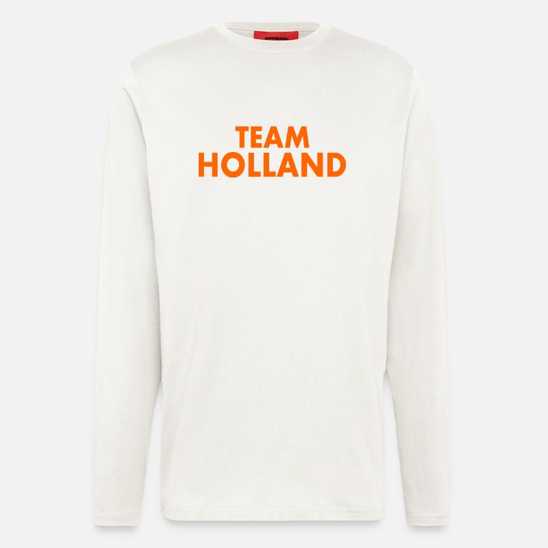 Team holland - Langarmshirt - made by SPREAD  - OFF WHITE