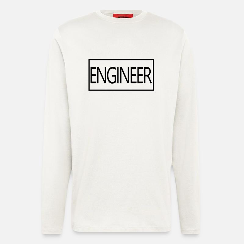 Engineer Proud Graduated Engineering Student - Longsleeve - made by SPREAD  - OFF WHITE