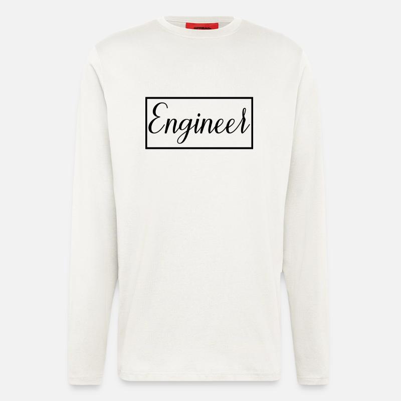 Engineer Proud Graduated Engineering Student - Longsleeve - made by SPREAD  - OFF WHITE