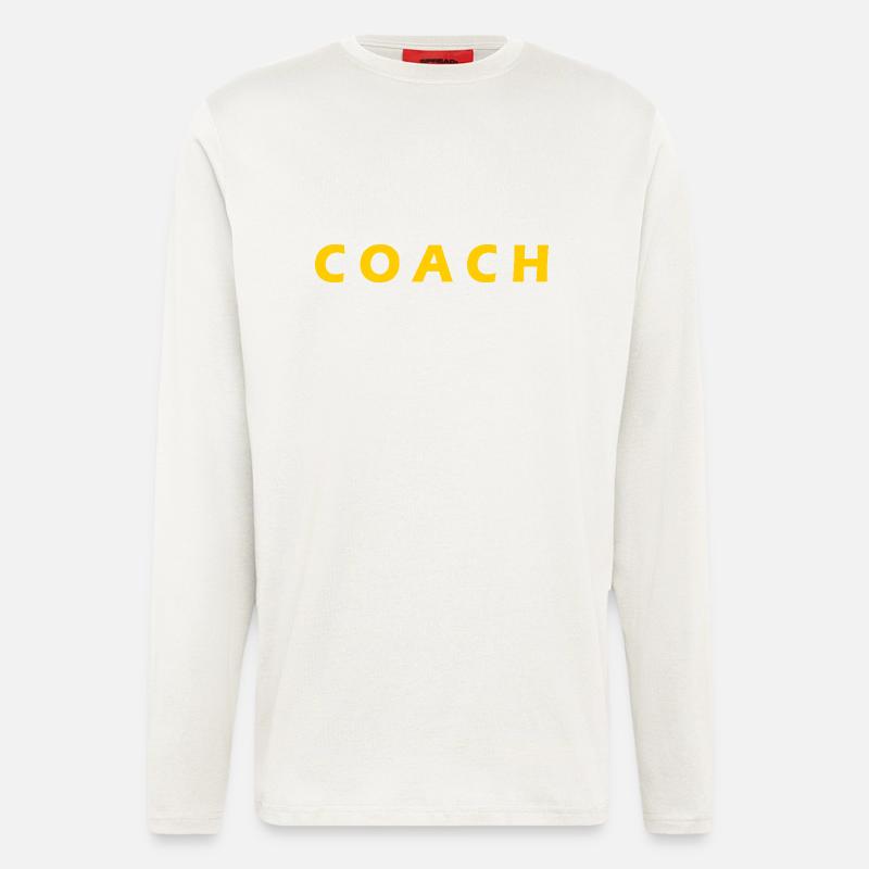 COACH - Longsleeve - made by SPREAD  - OFF WHITE