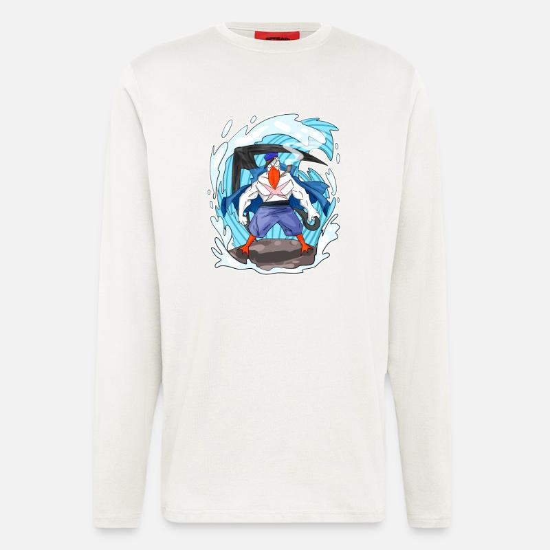 Möwe - Langarmshirt - made by SPREAD  - OFF WHITE
